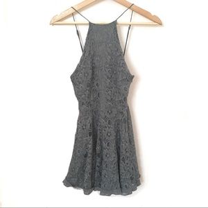 🎊HP🎊 Kimchi Blue Min Dress Lace Pigeon Blue XS